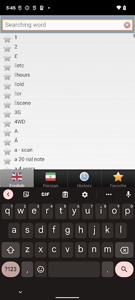 Persian Farsi bestdict