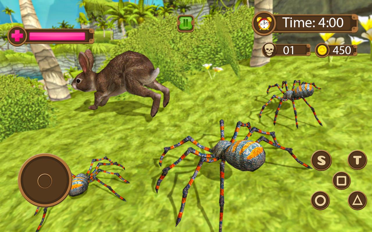 Spider Life Survival Simulator