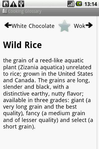 BKS Cooking Glossary