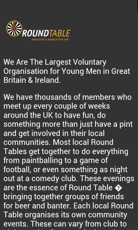 Round Table Magazine