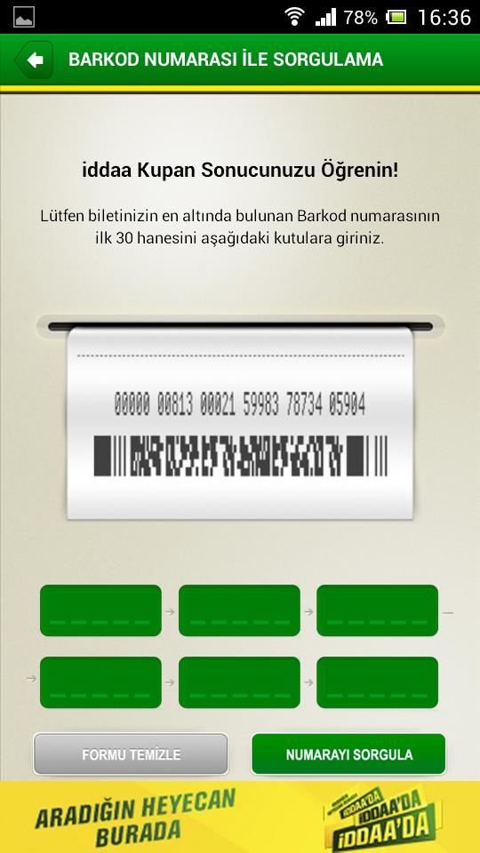 iddaa kupon sorgulama