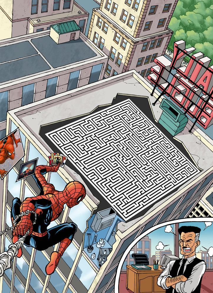 Spiderman in The Maze USA