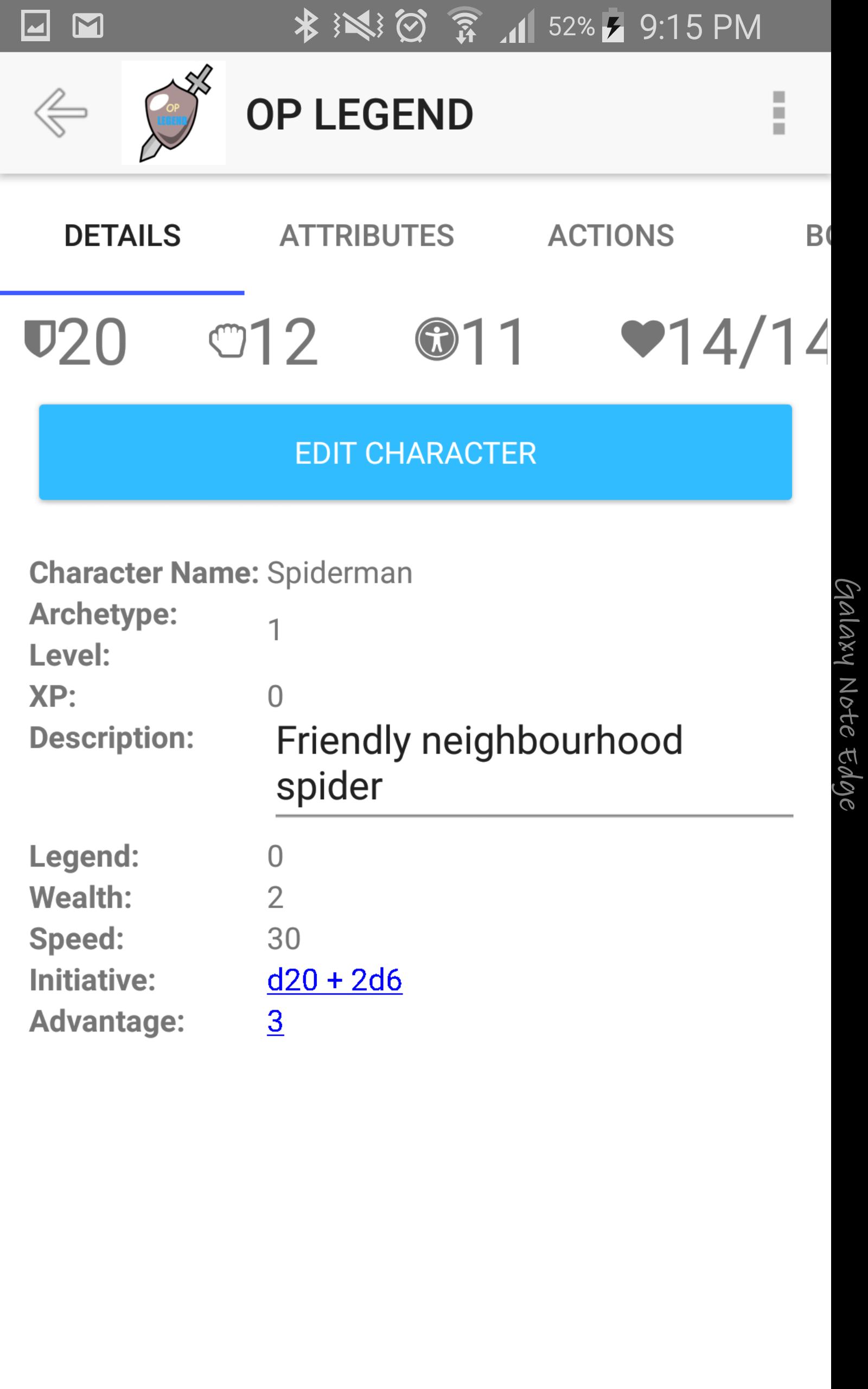 OP Legend - Open Legend Charac