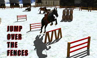 Snow Horse Jump Simulator