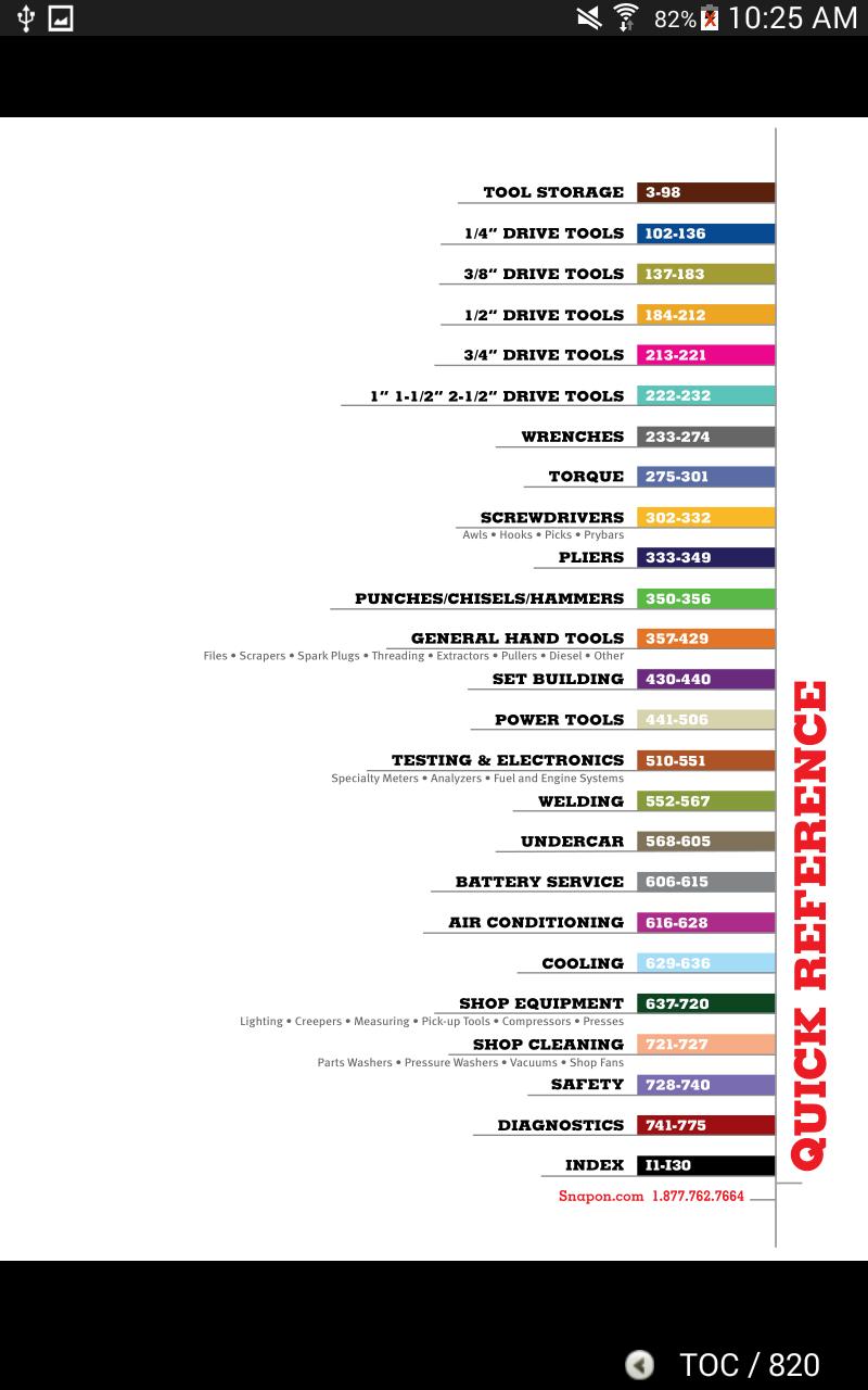 Snap-on Tools Catalog HD