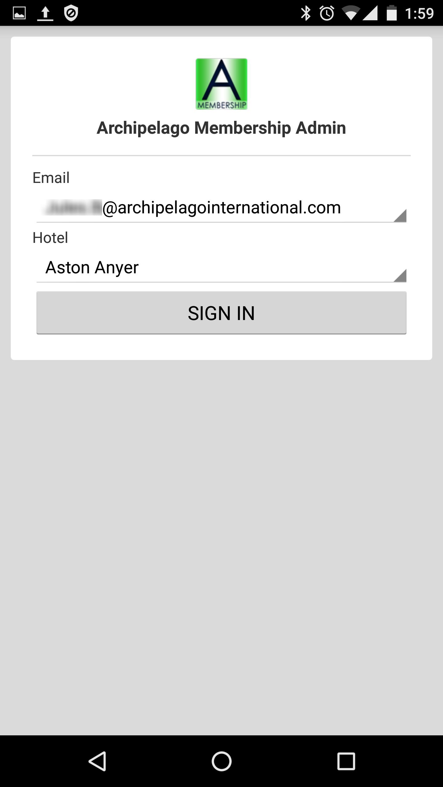 Archipelago Membership Admin