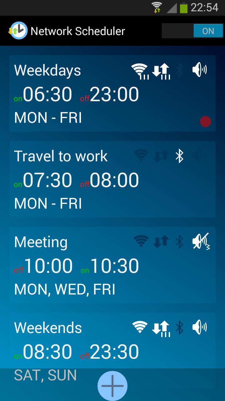 Network Scheduler