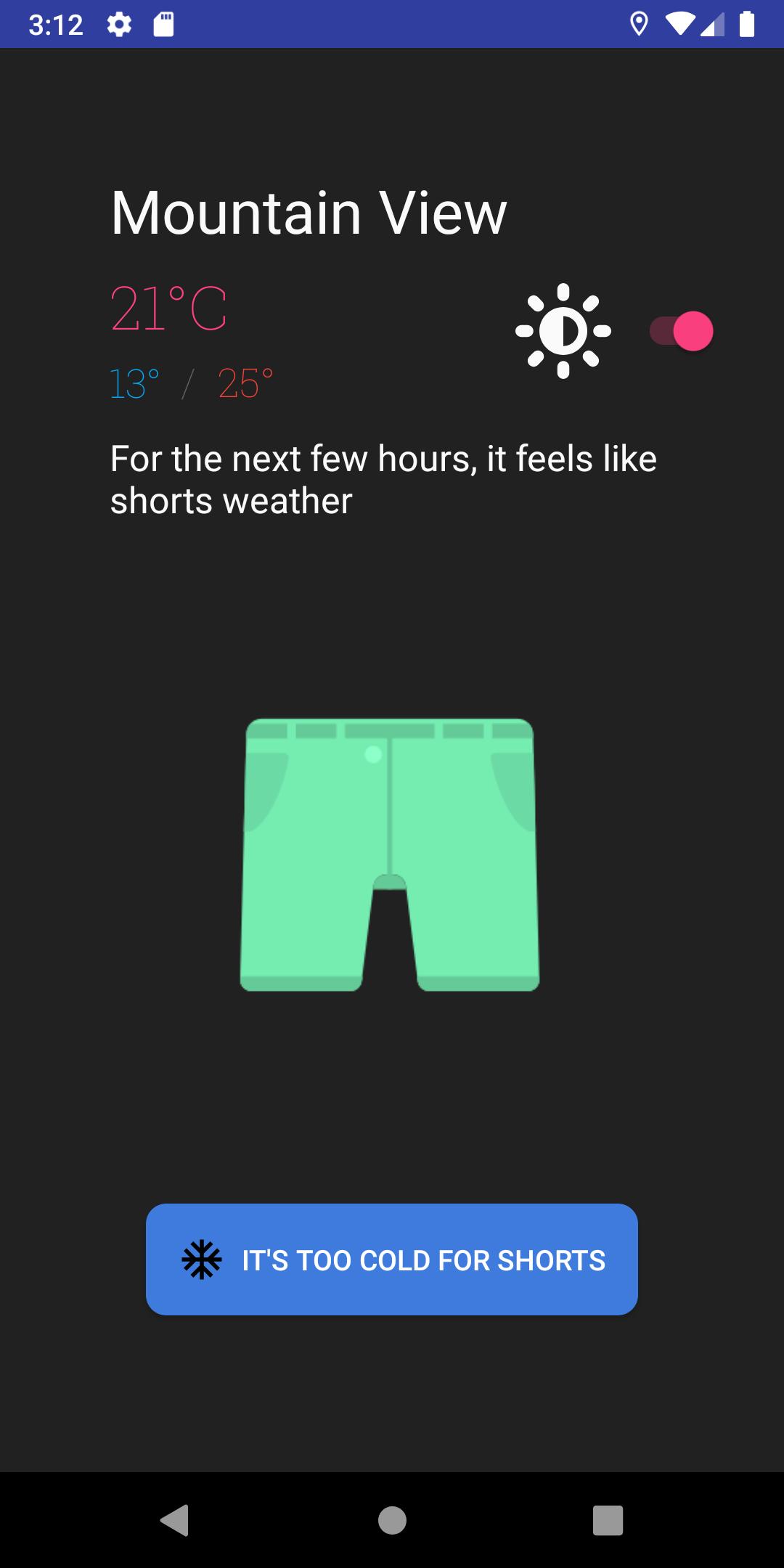 Pants or Shorts