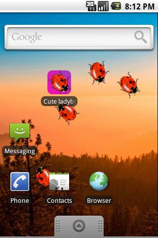Cute Ladybugs Live Wallpaper