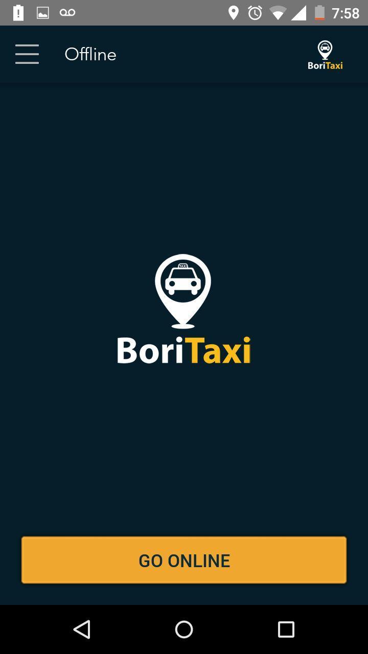 Bori Taxi For Providers Only