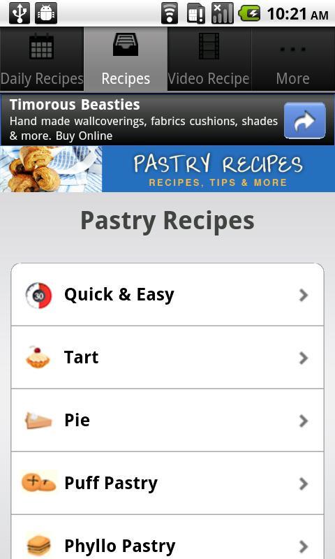 Pastry Recipes!