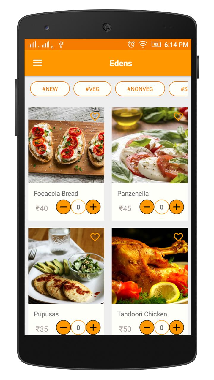 EDENS - Food Delivery