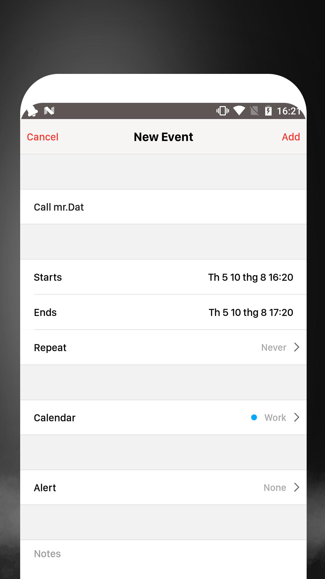 iCalendar: Calendar Phone X -
