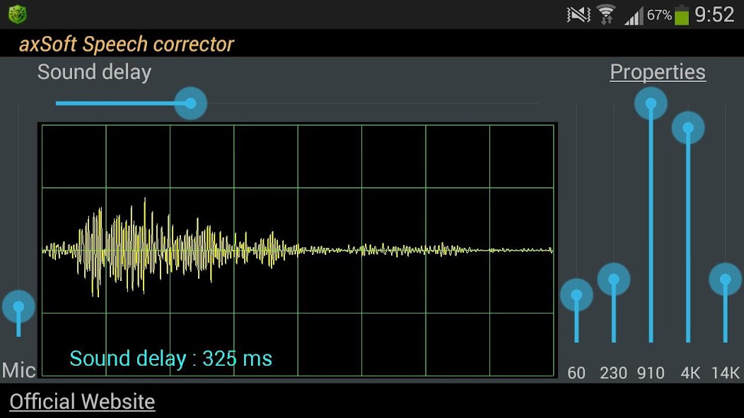 axSoft Speech corrector