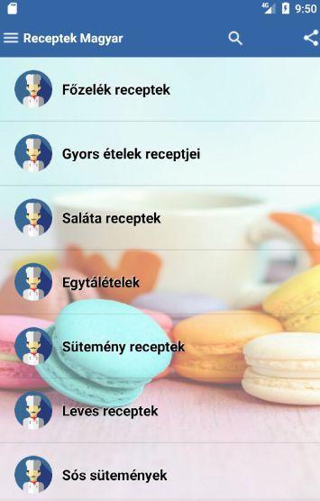 Receptek Magyar (Offline)