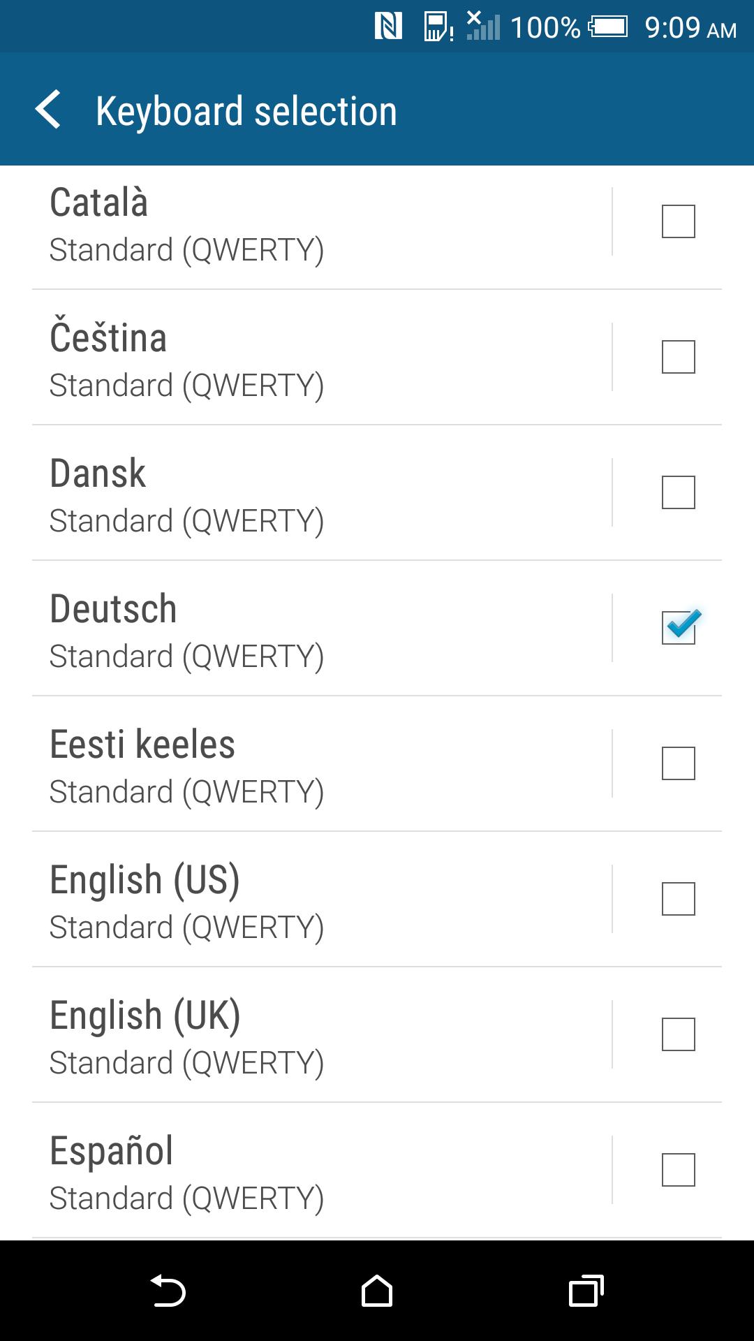 HTC Sense Input - DE