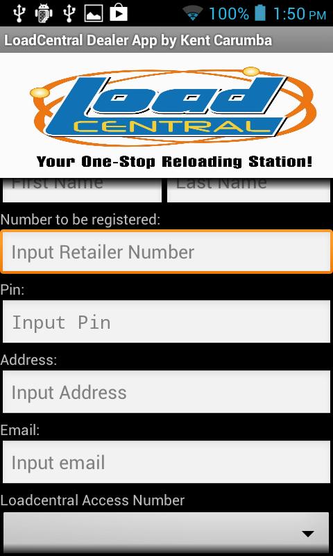 Loadcentral dealer app