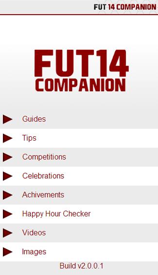 FUT 14 Companion