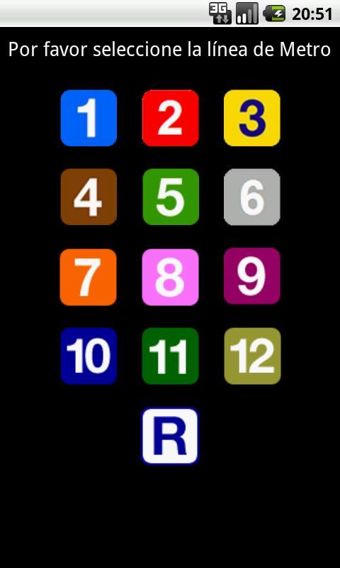 Nighttime Metro Madrid