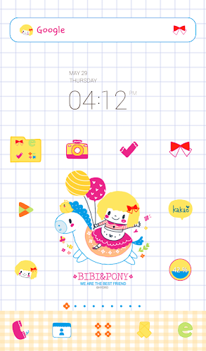 bibi and pony dodol theme
