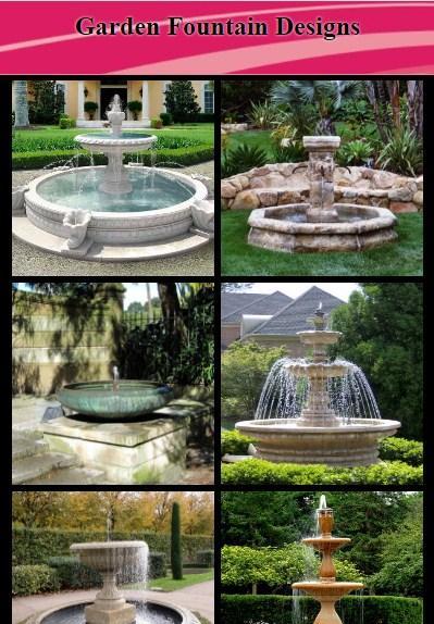 Garden Fountain Designs