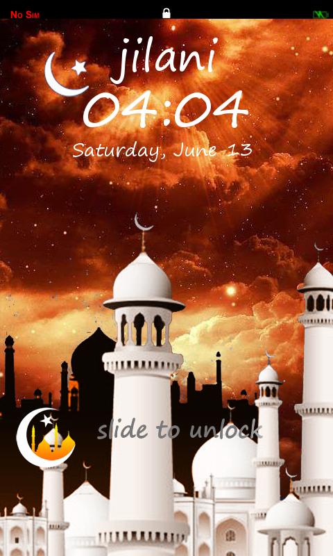 Islamic Lock Screen