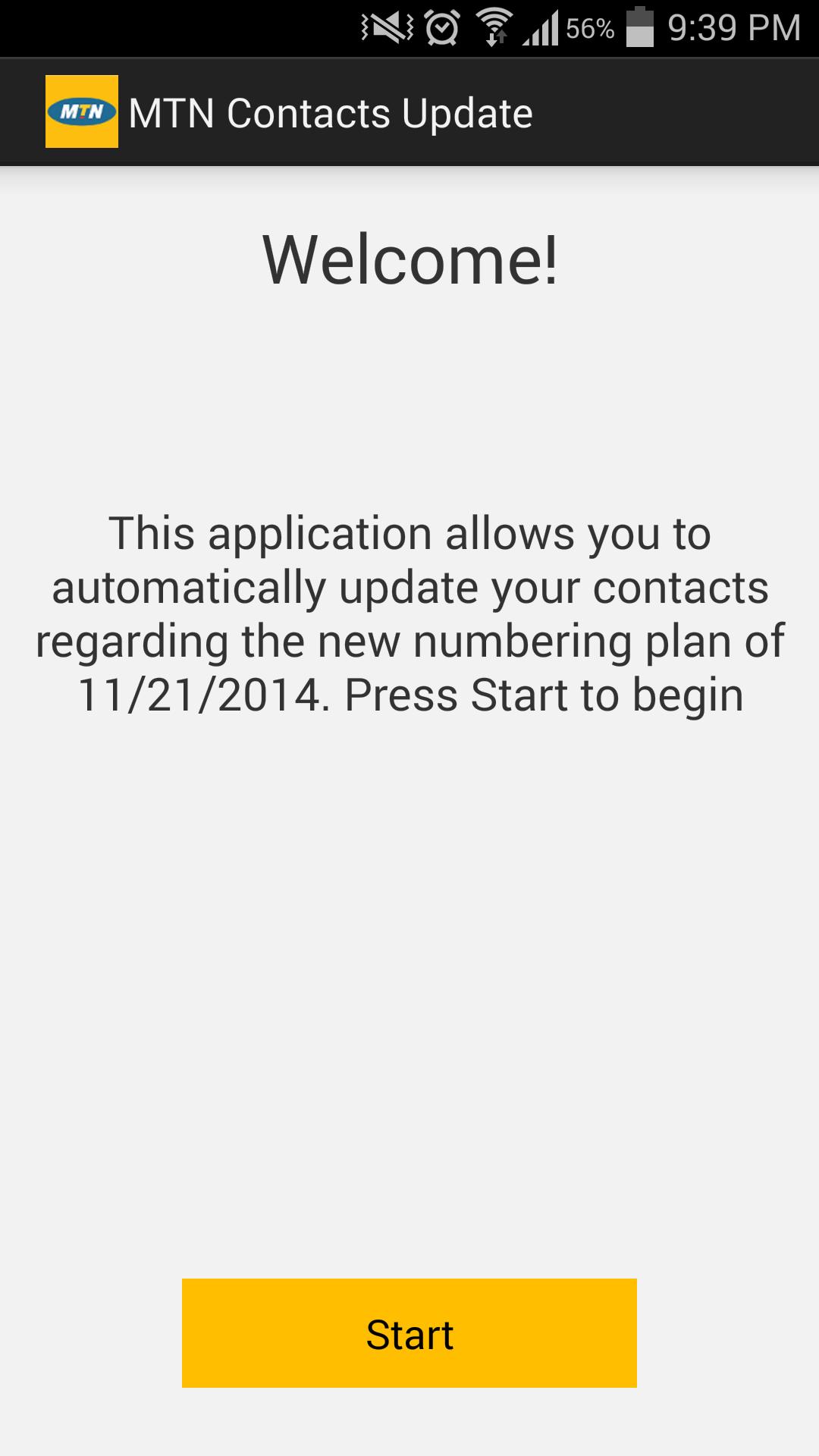 MTN Contacts Update