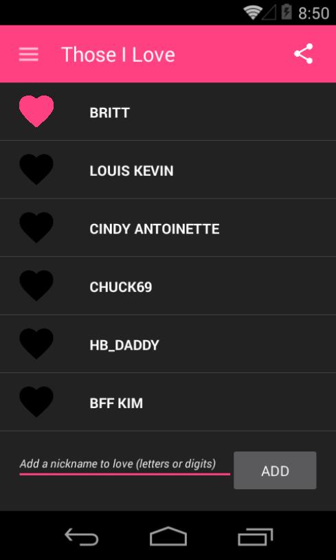 "I Love You" said instantly