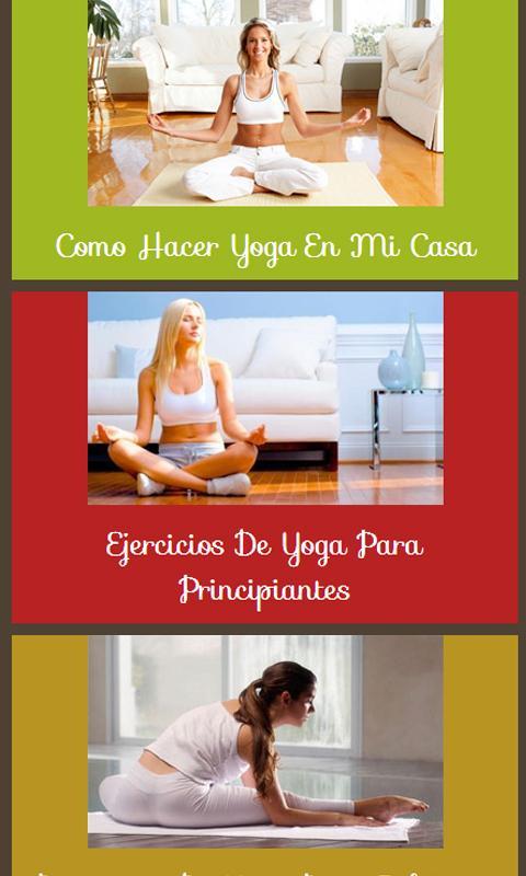 Yoga en Casa