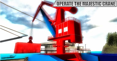 Harbor Crane Cargo Ship Loader