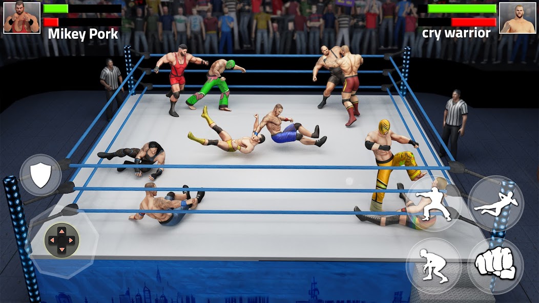 Tag Team Wrestling Game