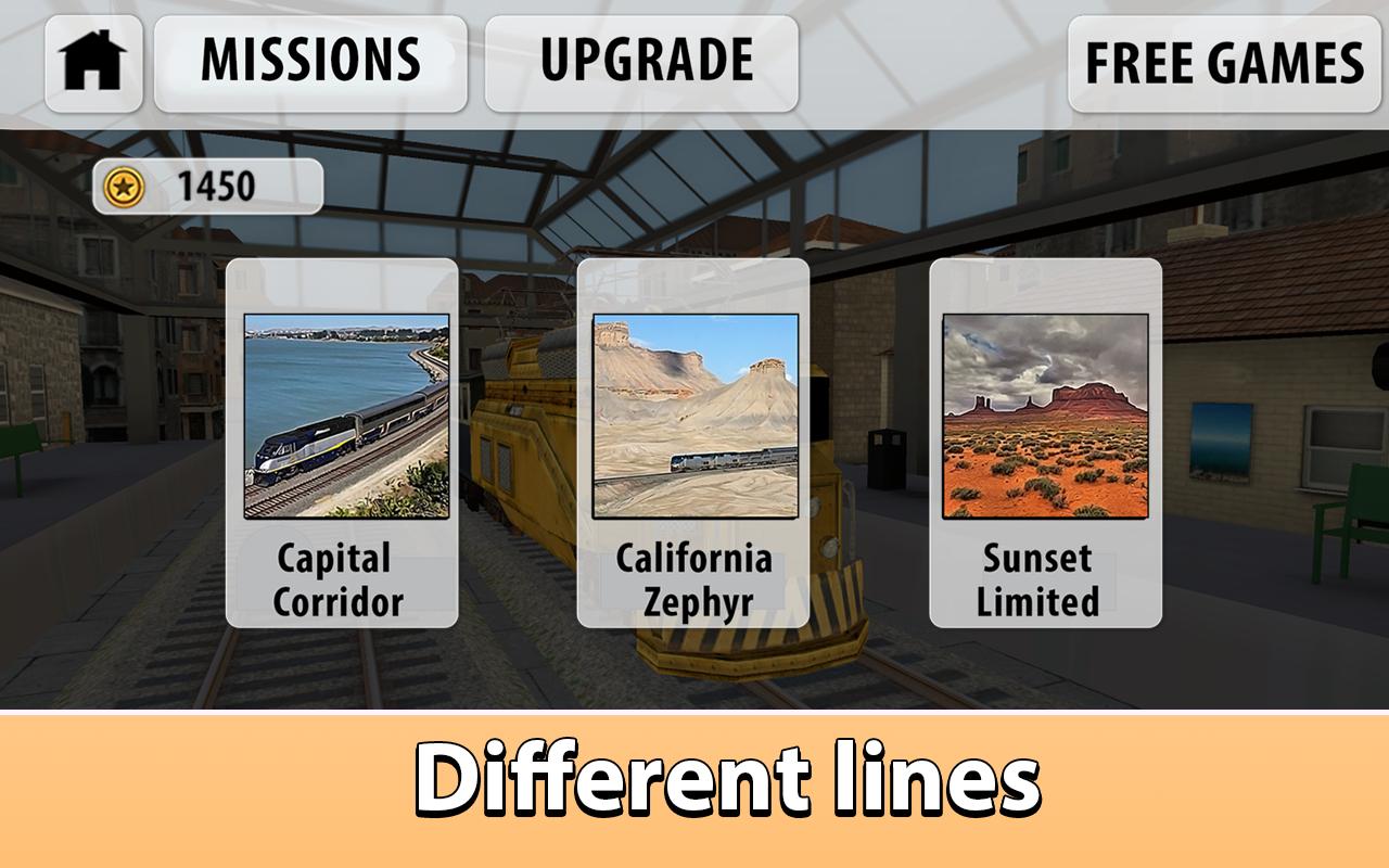 USA Railway Train Simulator 3D