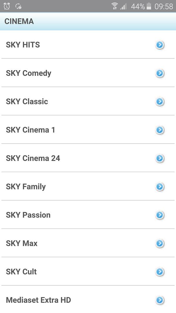 TV Italiane e Guida TV 4k