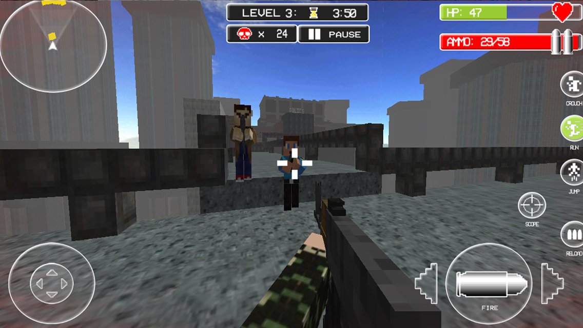 Mutant Block Survival Games