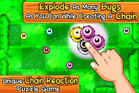 Smash the Bugs - Fun Chain Explosion Blast Game