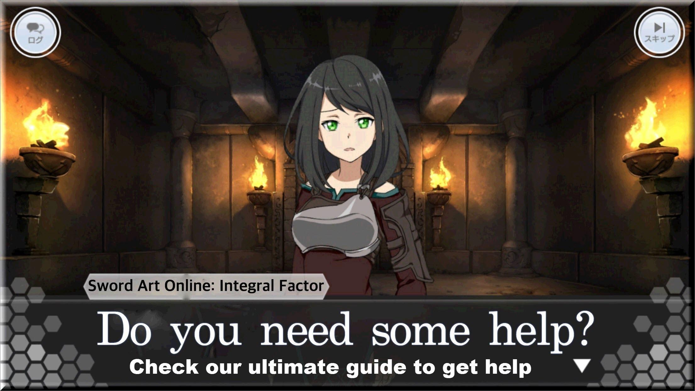 Sword Art  Online:  Integral  Factor en guide V2