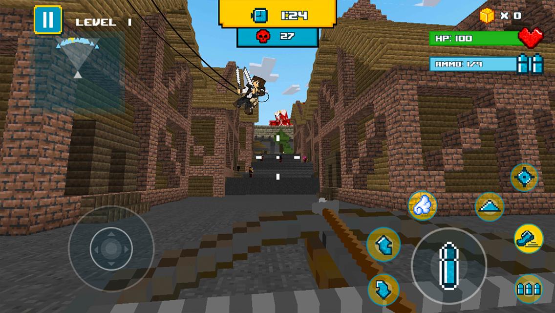 Titan Attack: Wall Defense FPS