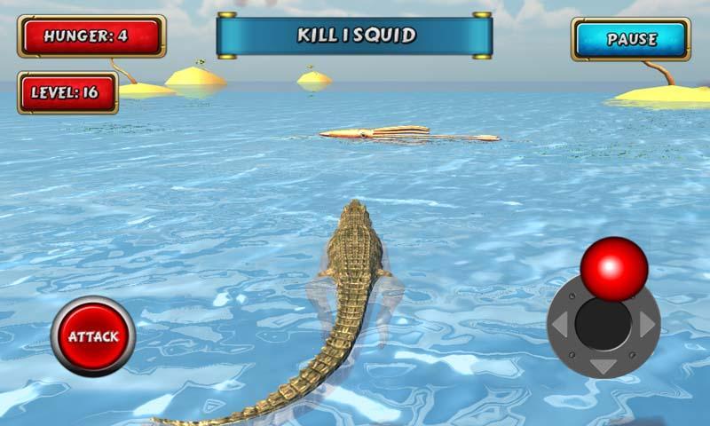 Crocodile Simulator Beach Hunt