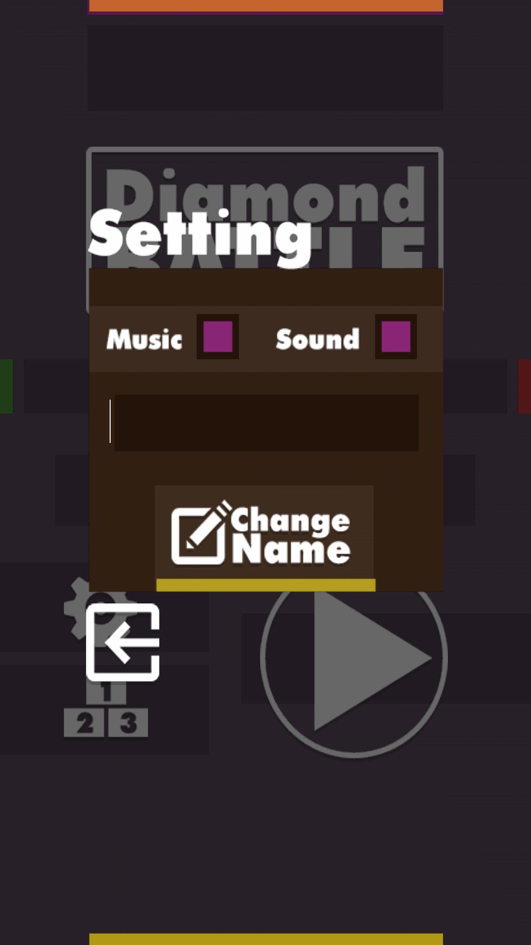 Fast Battle of Diamond Game