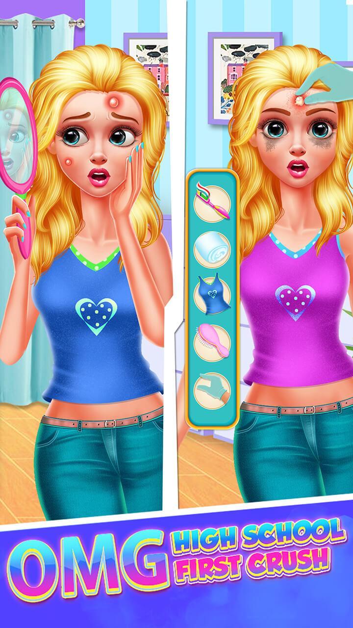 OMG High School First Crush Date Zit Nightmare