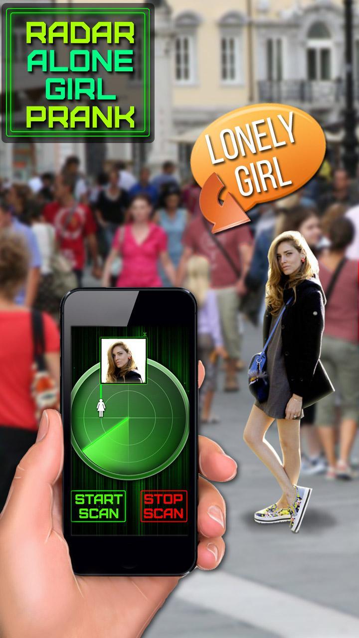 Radar Alone Girl Prank