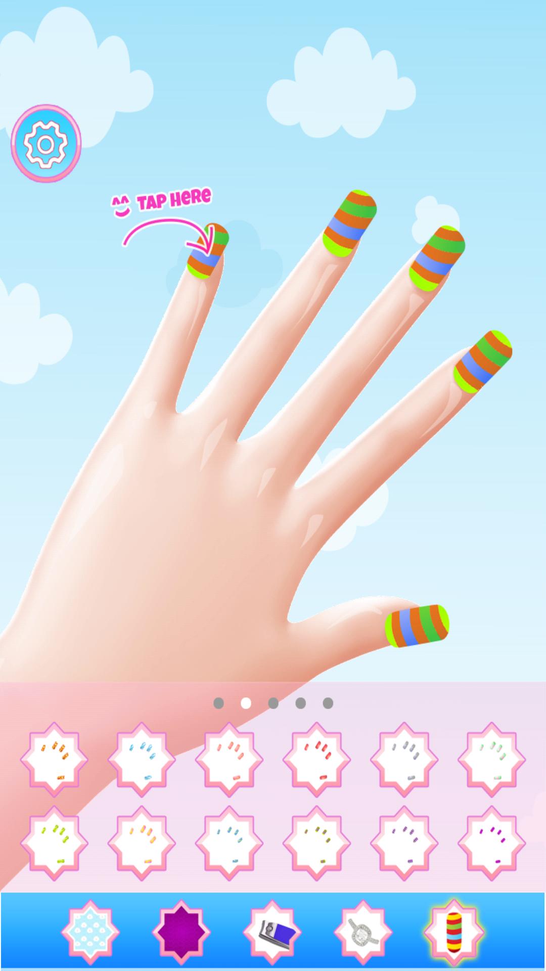 Nail Painting Games