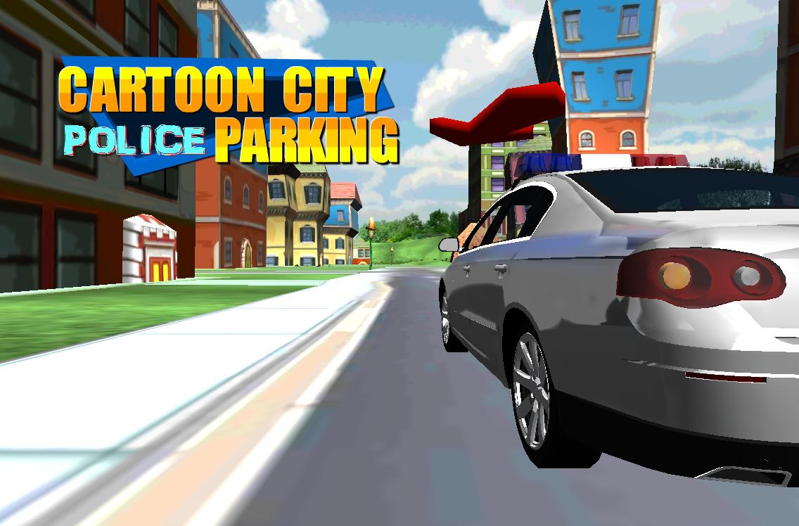 Cartoon City Police Parking 3D