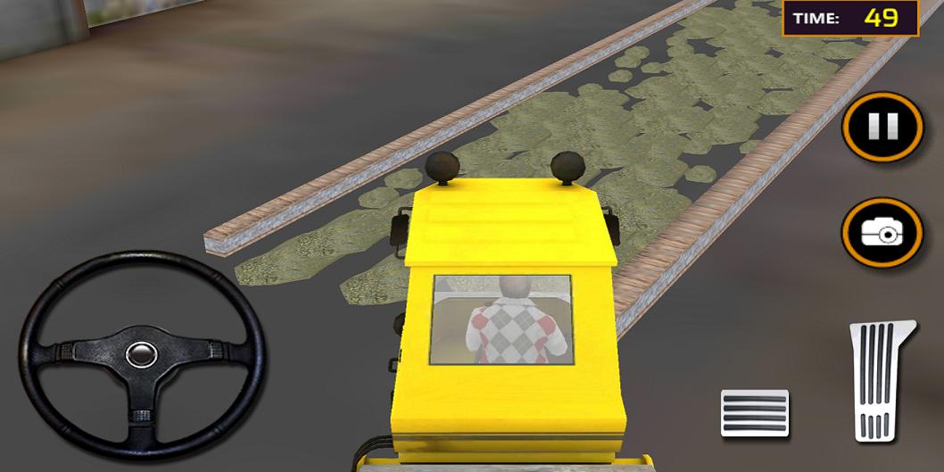 City Roads Construction Roller