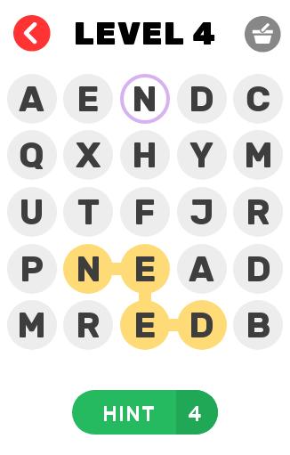 FIND WORDS (English)