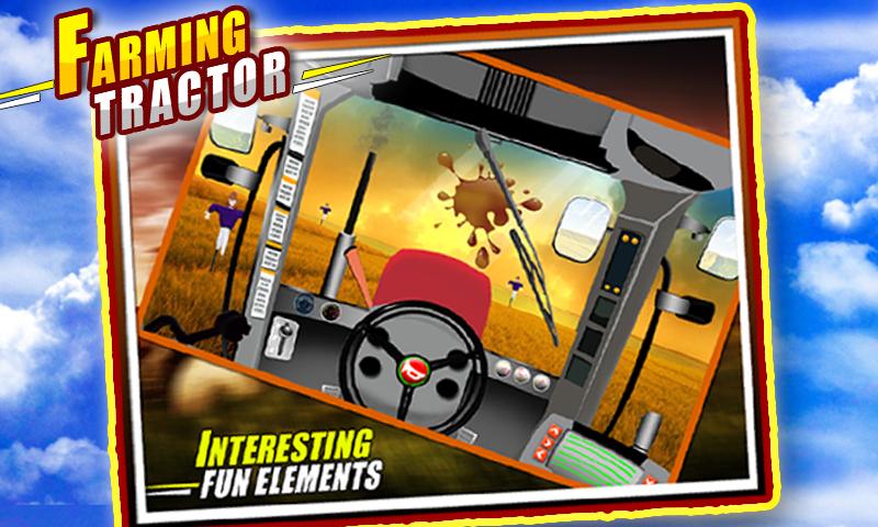 Farming Tractor - Kids 2D Game