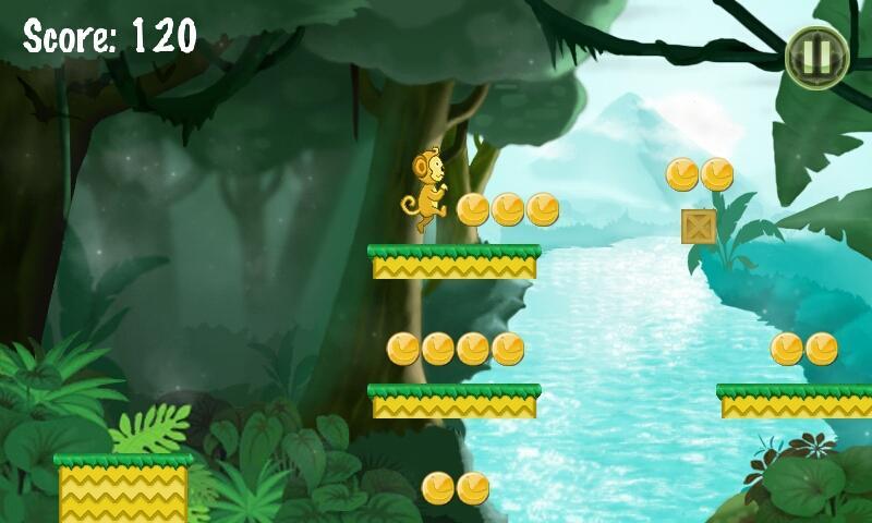 Jungle Monkey & Lion