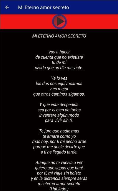 marco antonio solis Musica de Letras song