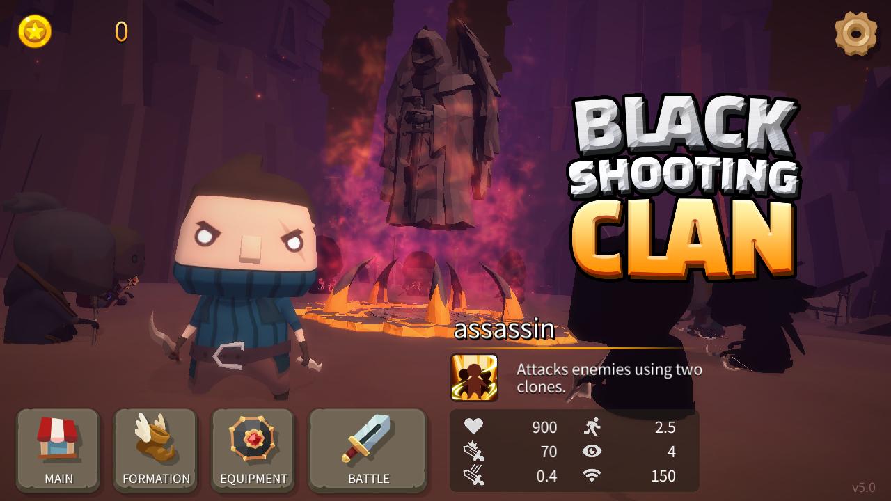 BLACK SHOOTING CLAN : ROGUELIK