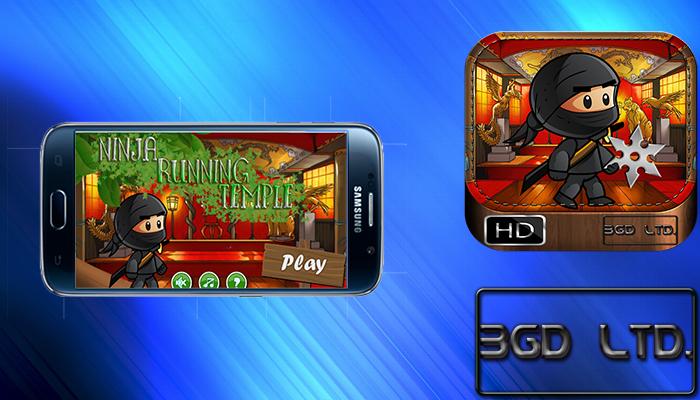 Ninja Running Temple